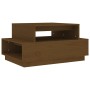Solid pine honey brown coffee table 80x55x40.5 cm by vidaXL, Coffee table - Ref: Foro24-814517, Price: 73,02 €, Discount: %