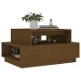 Couchtisch aus massivem Kiefernholz honigbraun 80x55x40,5 cm von vidaXL, Couchtisch - Ref: Foro24-814517, Preis: 72,38 €, Rab...