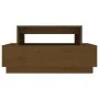 Solid pine honey brown coffee table 80x55x40.5 cm by vidaXL, Coffee table - Ref: Foro24-814517, Price: 72,38 €, Discount: %