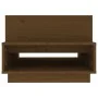 Solid pine honey brown coffee table 80x55x40.5 cm by vidaXL, Coffee table - Ref: Foro24-814517, Price: 72,38 €, Discount: %