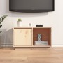 TV-Schrank aus massivem Kiefernholz, 74 x 35 x 44 cm von vidaXL, TV-Möbel - Ref: Foro24-814334, Preis: 52,47 €, Rabatt: %