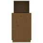 Schreibtisch aus massivem Kiefernholz in Honigbraun, 110 x 53 x 117 cm von vidaXL, Schreibtische - Ref: Foro24-814512, Preis:...