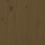 Escritorio de madera maciza de pino marrón miel 110x53x117 cm de vidaXL, Escritorios - Ref: Foro24-814512, Precio: 135,58 €