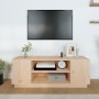 TV-Schrank aus massivem Kiefernholz, 110 x 35 x 40,5 cm von vidaXL, TV-Möbel - Ref: Foro24-814409, Preis: 63,65 €, Rabatt: %