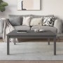 Mesa de centro de madera maciza de pino gris 100x100x40 cm de vidaXL, Mesas de centro - Ref: Foro24-814291, Precio: 69,67 €, ...