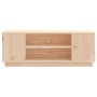 TV-Schrank aus massivem Kiefernholz, 110 x 35 x 40,5 cm von vidaXL, TV-Möbel - Ref: Foro24-814409, Preis: 63,65 €, Rabatt: %