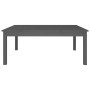 Couchtisch aus massivem grauem Kiefernholz 100x100x40 cm von vidaXL, Couchtisch - Ref: Foro24-814291, Preis: 69,62 €, Rabatt: %