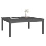 Couchtisch aus massivem grauem Kiefernholz 100x100x40 cm von vidaXL, Couchtisch - Ref: Foro24-814291, Preis: 69,62 €, Rabatt: %