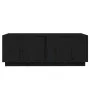 Mesa de centro de madera maciza de pino negro 110x50x40 cm de vidaXL, Mesas de centro - Ref: Foro24-814433, Precio: 87,50 €, ...