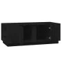 Mesa de centro de madera maciza de pino negro 110x50x40 cm de vidaXL, Mesas de centro - Ref: Foro24-814433, Precio: 87,50 €, ...