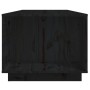 Mesa de centro de madera maciza de pino negro 110x50x40 cm de vidaXL, Mesas de centro - Ref: Foro24-814433, Precio: 87,50 €, ...