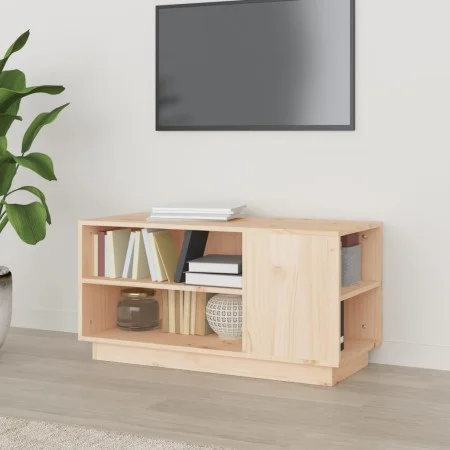 TV-Ständer aus massivem Kiefernholz 80x35x40,5 cm von vidaXL, TV-Möbel - Ref: Foro24-814404, Preis: 53,23 €, Rabatt: %