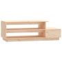 Solid pine wood coffee table 120x50x40.5 cm by vidaXL, Coffee table - Ref: Foro24-814414, Price: 83,26 €, Discount: %