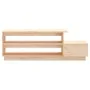 Solid pine wood coffee table 120x50x40.5 cm by vidaXL, Coffee table - Ref: Foro24-814414, Price: 82,56 €, Discount: %