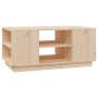 Solid pine wood coffee table 90x49x40.5 cm by vidaXL, Coffee table - Ref: Foro24-814399, Price: 69,13 €, Discount: %