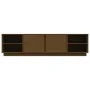 Honey brown solid pine wood TV cabinet 156x40x40 cm by vidaXL, TV Furniture - Ref: Foro24-814457, Price: 104,85 €, Discount: %
