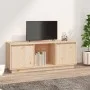 Mueble de TV de madera maciza de pino 110,5x35x44 cm de vidaXL, Muebles TV - Ref: Foro24-814339, Precio: 71,67 €, Descuento: %
