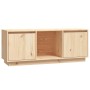 TV-Schrank aus massivem Kiefernholz, 110,5 x 35 x 44 cm von vidaXL, TV-Möbel - Ref: Foro24-814339, Preis: 72,59 €, Rabatt: %