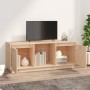 TV-Schrank aus massivem Kiefernholz, 110,5 x 35 x 44 cm von vidaXL, TV-Möbel - Ref: Foro24-814339, Preis: 72,59 €, Rabatt: %