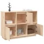Sideboard aus massivem Kiefernholz 110,5x35x80 cm von vidaXL, Sideboards - Ref: Foro24-814354, Preis: 110,52 €, Rabatt: %