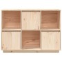 Solid pine wood sideboard 110.5x35x80 cm by vidaXL, Sideboards - Ref: Foro24-814354, Price: 112,03 €, Discount: %