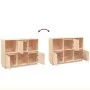 Sideboard aus massivem Kiefernholz 110,5x35x80 cm von vidaXL, Sideboards - Ref: Foro24-814354, Preis: 110,52 €, Rabatt: %