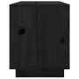 Massiver TV-Schrank aus schwarzem Kiefernholz, 74 x 35 x 44 cm von vidaXL, TV-Möbel - Ref: Foro24-814338, Preis: 45,65 €, Rab...