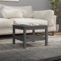 Solid gray pine wood coffee table 55x55x40 cm by vidaXL, Coffee table - Ref: Foro24-814271, Price: 64,80 €, Discount: %