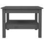 Solid gray pine wood coffee table 55x55x40 cm by vidaXL, Coffee table - Ref: Foro24-814271, Price: 64,80 €, Discount: %