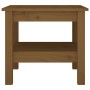 Massiver Couchtisch aus honigbraunem Kiefernholz, 45 x 45 x 40 cm von vidaXL, Couchtisch - Ref: Foro24-814267, Preis: 54,46 €...