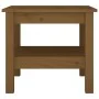 Solid honey brown pine wood coffee table 45x45x40 cm by vidaXL, Coffee table - Ref: Foro24-814267, Price: 53,76 €, Discount: %