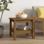 Solid honey brown pine wood coffee table 45x45x40 cm by vidaXL, Coffee table - Ref: Foro24-814267, Price: 53,76 €, Discount: %