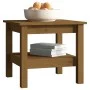 Solid honey brown pine wood coffee table 45x45x40 cm by vidaXL, Coffee table - Ref: Foro24-814267, Price: 53,76 €, Discount: %
