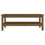 Mesa de centro madera maciza de pino marrón miel 110x50x40 cm de vidaXL, Mesas de centro - Ref: Foro24-814277, Precio: 96,91 ...