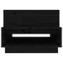 Solid black pine wood coffee table 80x55x40.5 cm by vidaXL, Coffee table - Ref: Foro24-814518, Price: 69,72 €, Discount: %