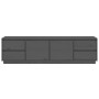 Mueble de TV madera maciza de pino gris 176x37x47,5 cm de vidaXL, Muebles TV - Ref: Foro24-814321, Precio: 243,48 €, Descuent...