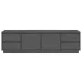 Solid pine wood TV stand in gray, 176x37x47.5 cm by vidaXL, TV Furniture - Ref: Foro24-814321, Price: 239,70 €, Discount: %