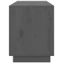 Mueble de TV madera maciza de pino gris 176x37x47,5 cm de vidaXL, Muebles TV - Ref: Foro24-814321, Precio: 243,48 €, Descuent...
