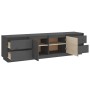 TV-Ständer Massivholz Kiefer grau 176x37x47,5 cm von vidaXL, TV-Möbel - Ref: Foro24-814321, Preis: 243,59 €, Rabatt: %