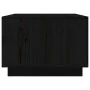 Solid black pine wood coffee table 80x50x35 cm by vidaXL, Coffee table - Ref: Foro24-814443, Price: 77,92 €, Discount: %