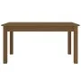 Solid honey brown pine wood coffee table 80x50x40 cm by vidaXL, Coffee table - Ref: Foro24-814282, Price: 62,71 €, Discount: %