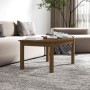 Solid honey brown pine wood coffee table 80x50x40 cm by vidaXL, Coffee table - Ref: Foro24-814282, Price: 63,65 €, Discount: %