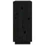 Solid black pine wood sideboard 60x35x80 cm by vidaXL, Sideboards - Ref: Foro24-814493, Price: 78,19 €, Discount: %