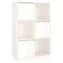 Tall sideboard in solid white pine wood 74x35x117 cm by vidaXL, Sideboards - Ref: Foro24-814365, Price: 98,34 €, Discount: %