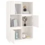 Tall sideboard in solid white pine wood 74x35x117 cm by vidaXL, Sideboards - Ref: Foro24-814365, Price: 98,34 €, Discount: %