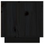 Massiver TV-Schrank aus schwarzem Kiefernholz, 156 x 40 x 40 cm von vidaXL, TV-Möbel - Ref: Foro24-814458, Preis: 177,62 €, R...