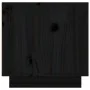 Massiver TV-Schrank aus schwarzem Kiefernholz, 156 x 40 x 40 cm von vidaXL, TV-Möbel - Ref: Foro24-814458, Preis: 174,66 €, R...