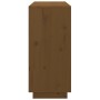 Aparador de madera maciza de pino marrón miel 111x34x75 cm by vidaXL, Sideboards - Ref: Foro24-814312, Price: 124,63 €, Disco...