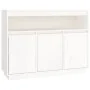 Solid white pine wood sideboard 104.5x34x80 cm by vidaXL, Sideboards - Ref: Foro24-814390, Price: 149,42 €, Discount: %
