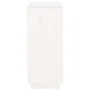 Aparador de madera maciza de pino blanco 104,5x34x80 cm de vidaXL, Aparadores - Ref: Foro24-814390, Precio: 149,42 €, Descuen...